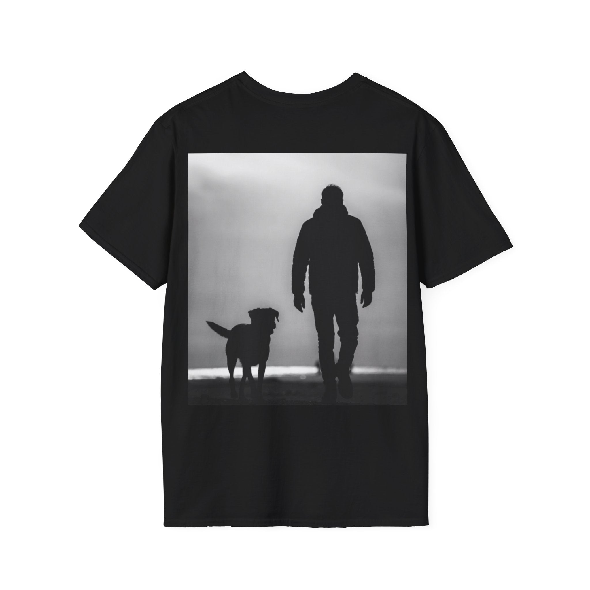 MiSQue Minimal Dog Logo T-Shirt (Black)